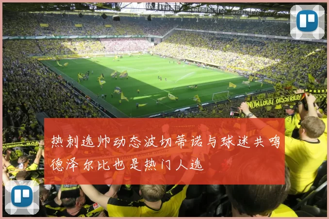热刺选帅动态波切蒂诺与球迷共鸣德泽尔比也是热门人选